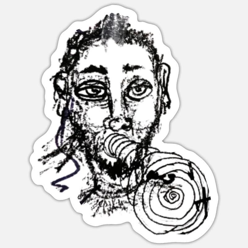 Sticker Größe S (10 x 10 cm) - 
