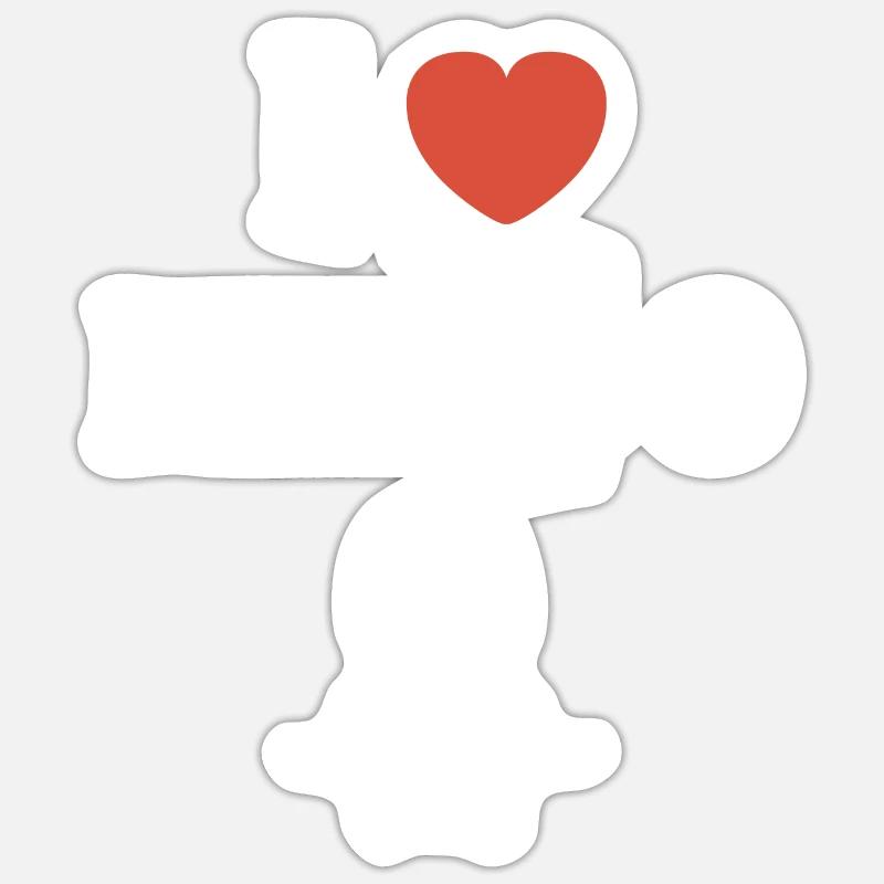 Sticker Größe S (10 x 10 cm) - 