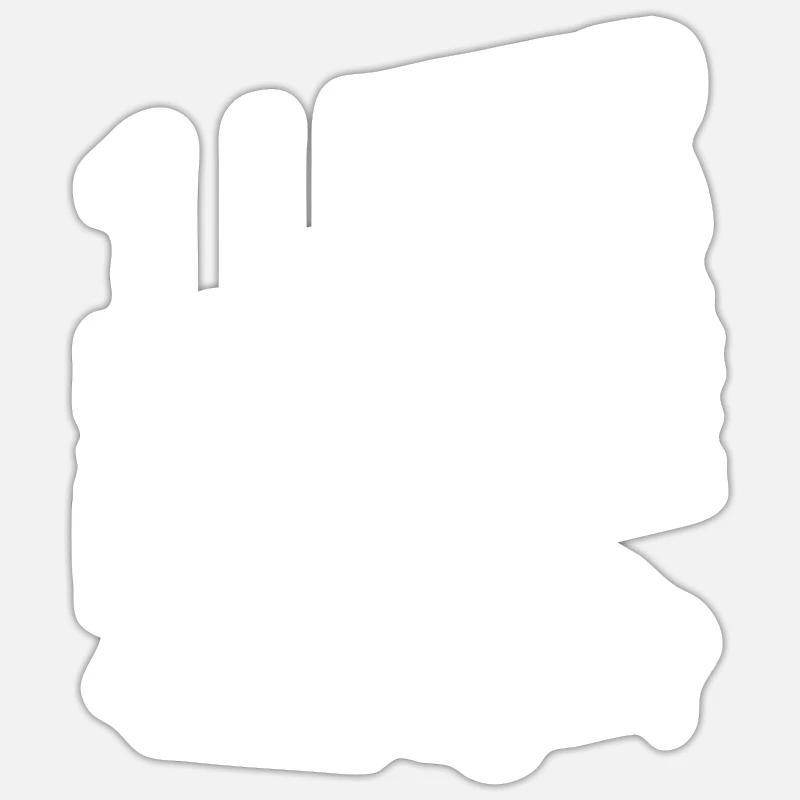 1 Liter is a Soft Drink not an Engine Size Motor E - Sticker size S (10 x 10 cm) - white matte