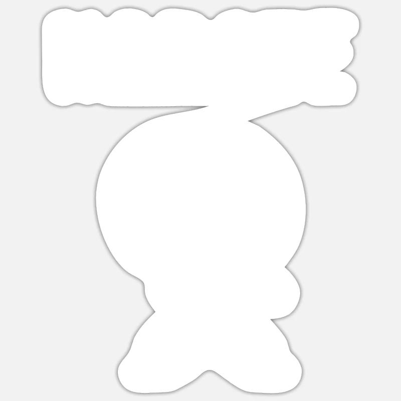karate - Sticker size S (10 x 10 cm) - white matte