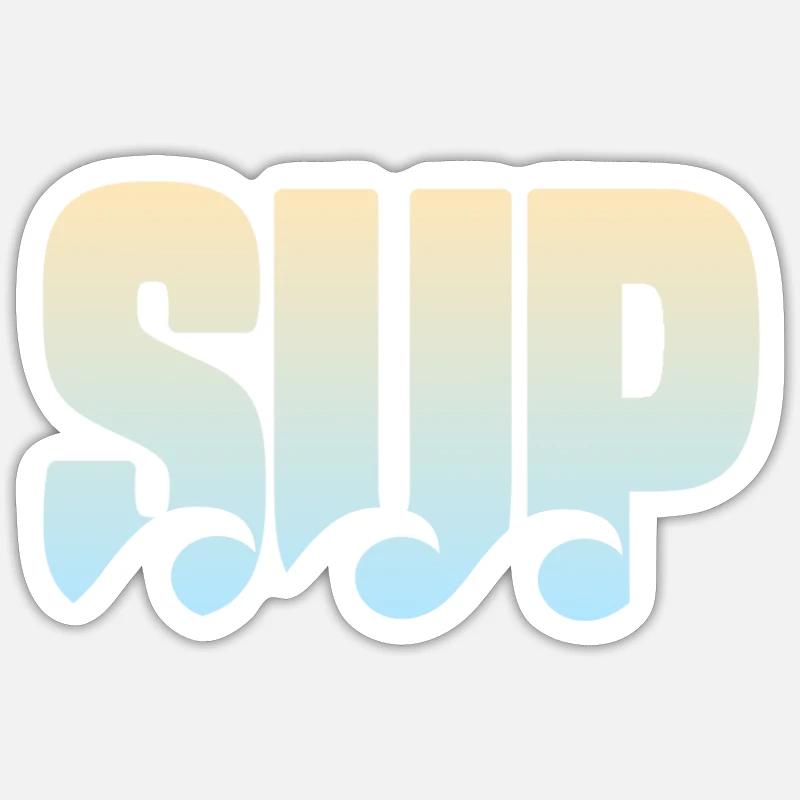 Paddle SUP Sticker taille S (10 x 10 cm)