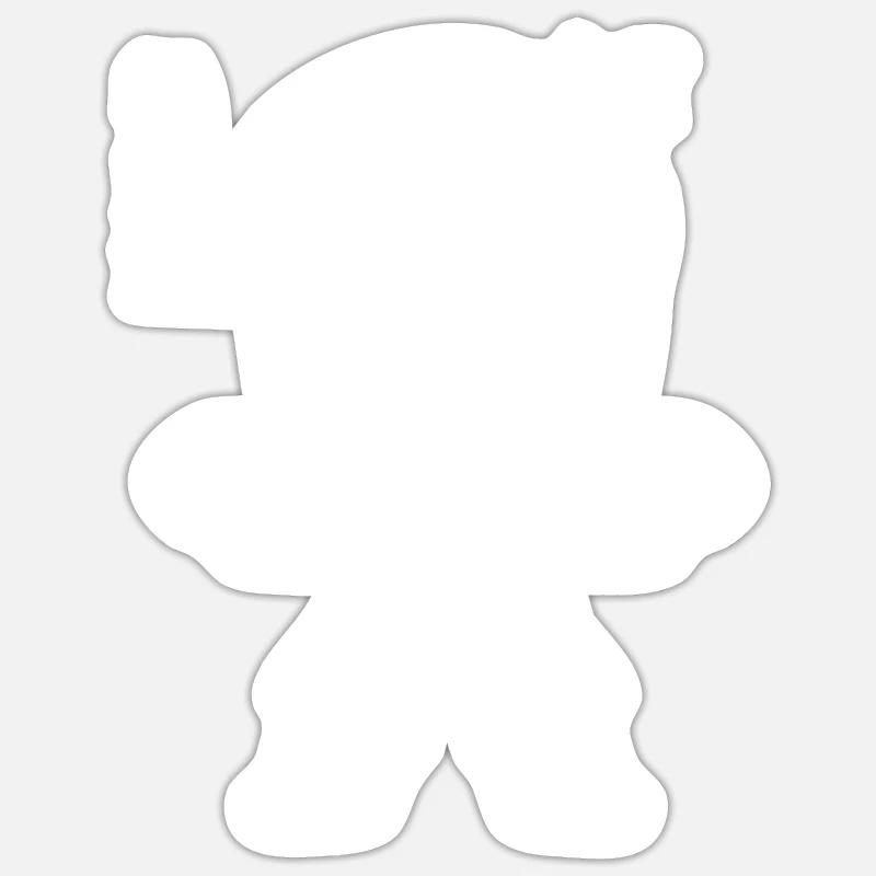 Sticker Größe S (10 x 10 cm) - 