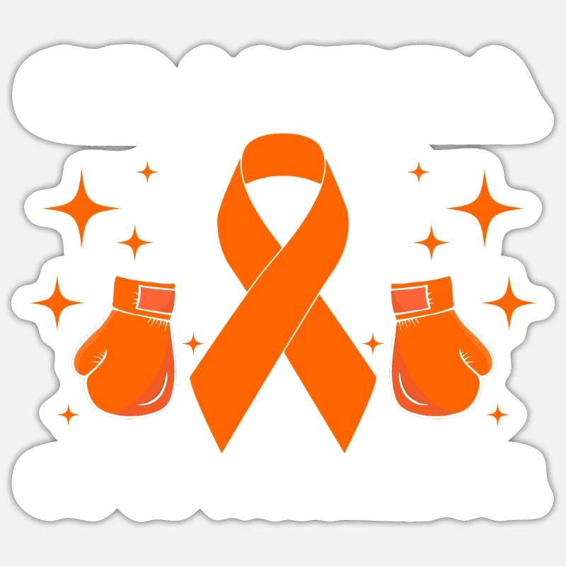 leukämiLeukämie Bewusstsein Blutkrebs Bekämpfung Sticker Größe S (10 x 10 cm)