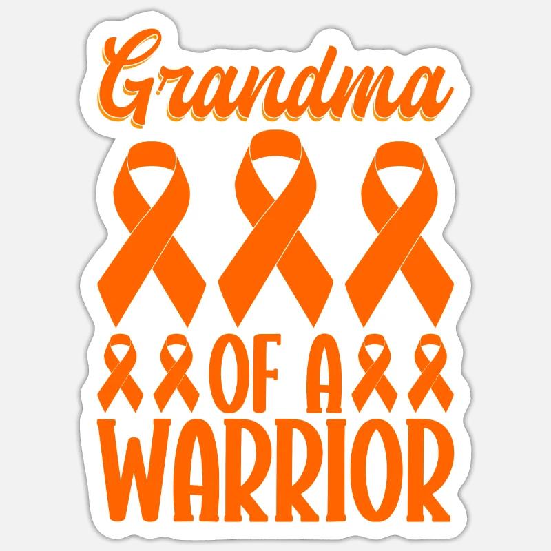 Leukämie Bewusstsein Blutkrebs Bekämpfung Sticker Größe S (10 x 10 cm)