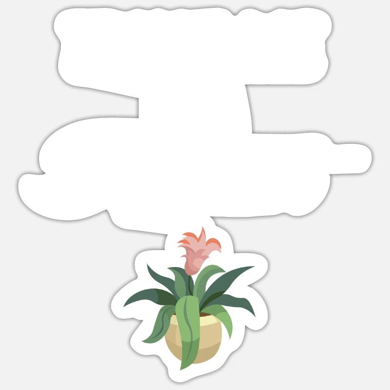 Vertrauen Sie Mir, Ich Bin Ein Botaniker, Ein Sticker Größe S (10 x 10 cm)