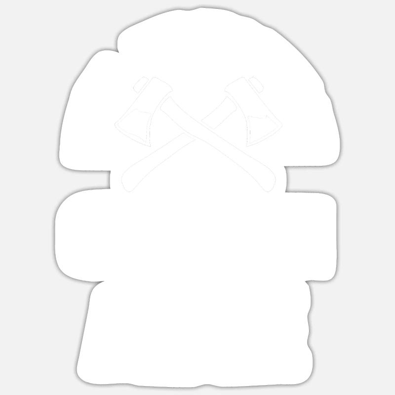 Axe Throwing Sticker size S (10 x 10 cm)