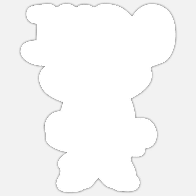 Judo - Sticker Größe S (10 x 10 cm) - Mattweiß