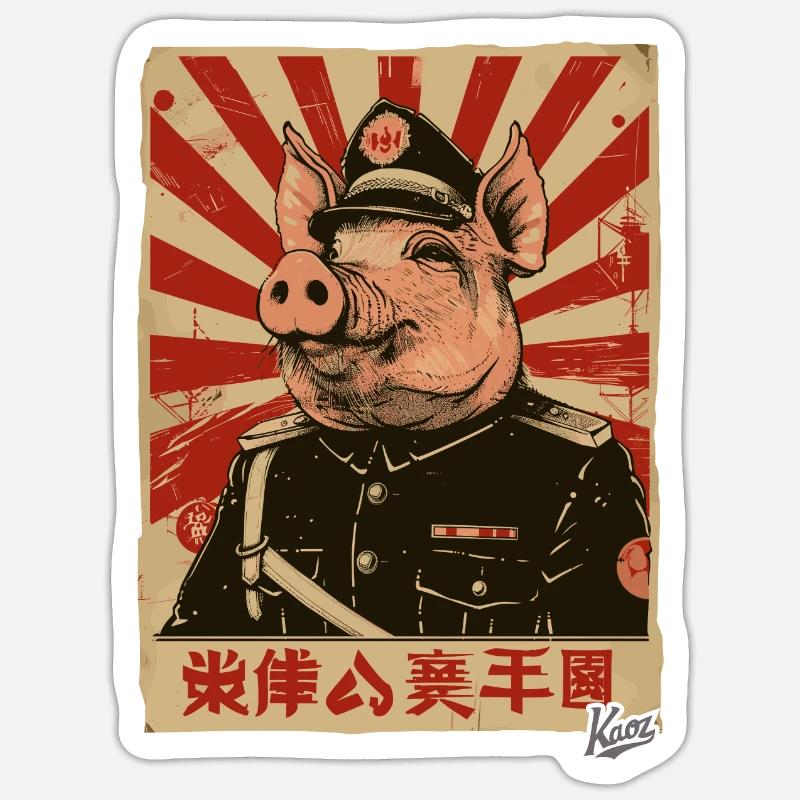 Sticker Größe S (10 x 10 cm) - 