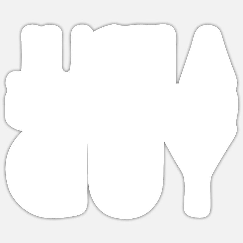 Sticker taille S (10 x 10 cm) - 