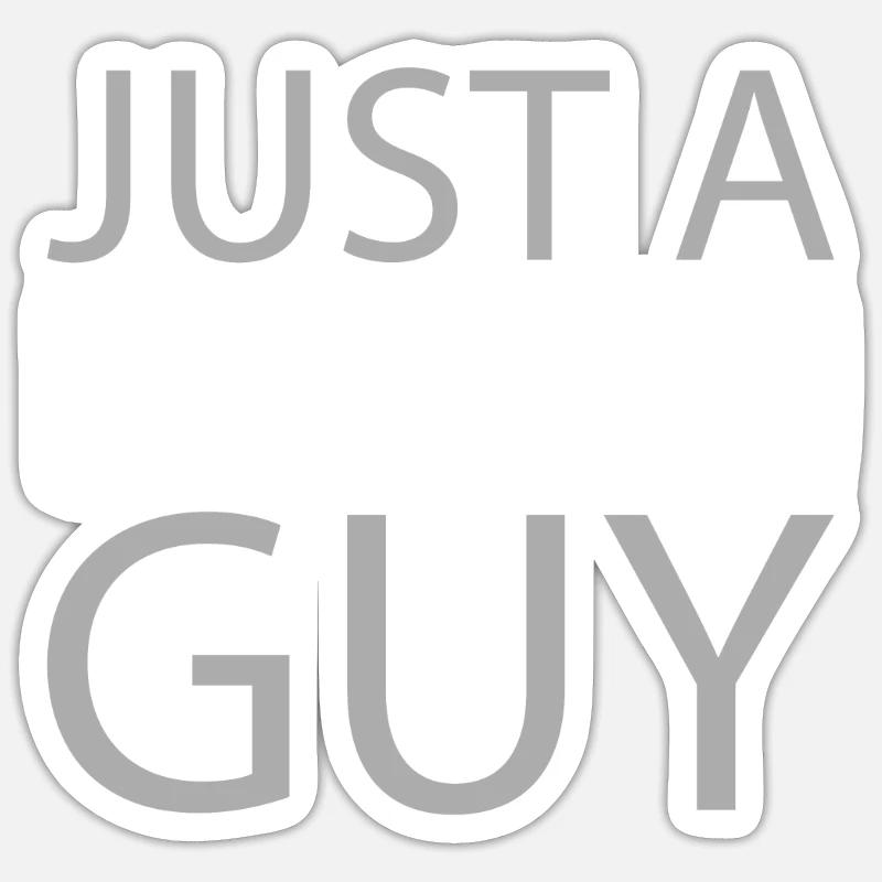 Squash Just A Squash Guy Sticker Größe S (10 x 10 cm)