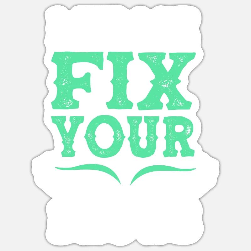 Sticker Größe S (10 x 10 cm) - 