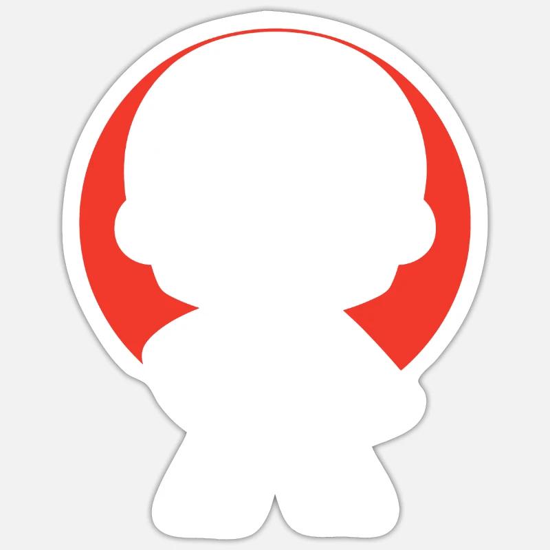 Sticker taille S (10 x 10 cm) - 