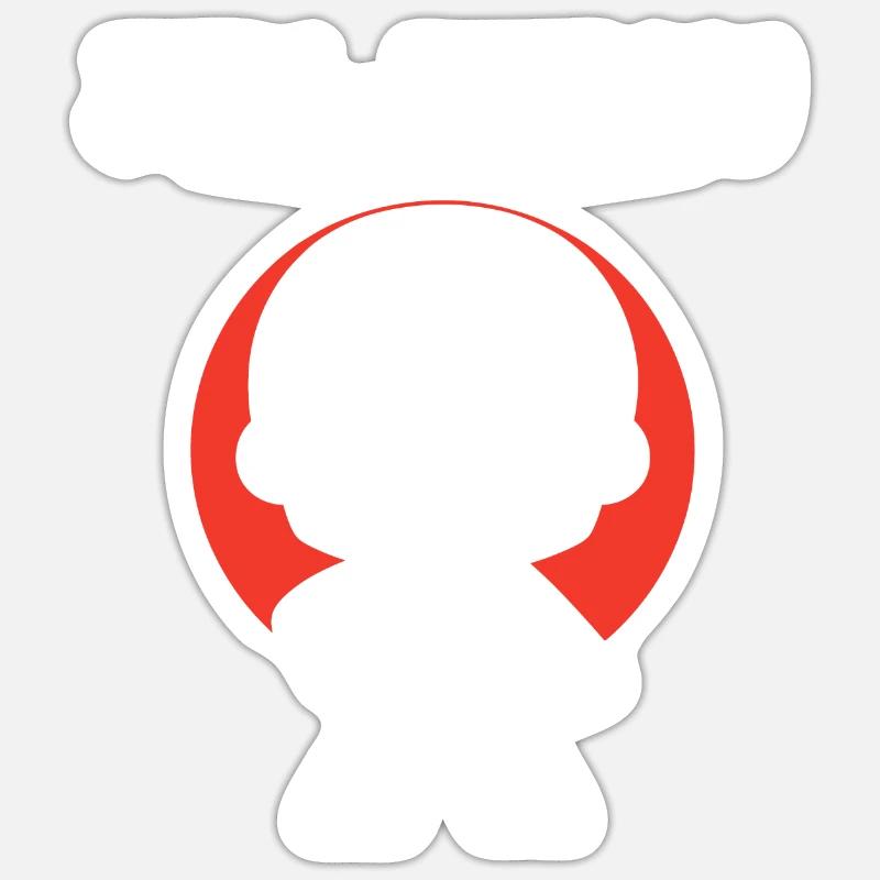 Sticker taille S (10 x 10 cm) - 