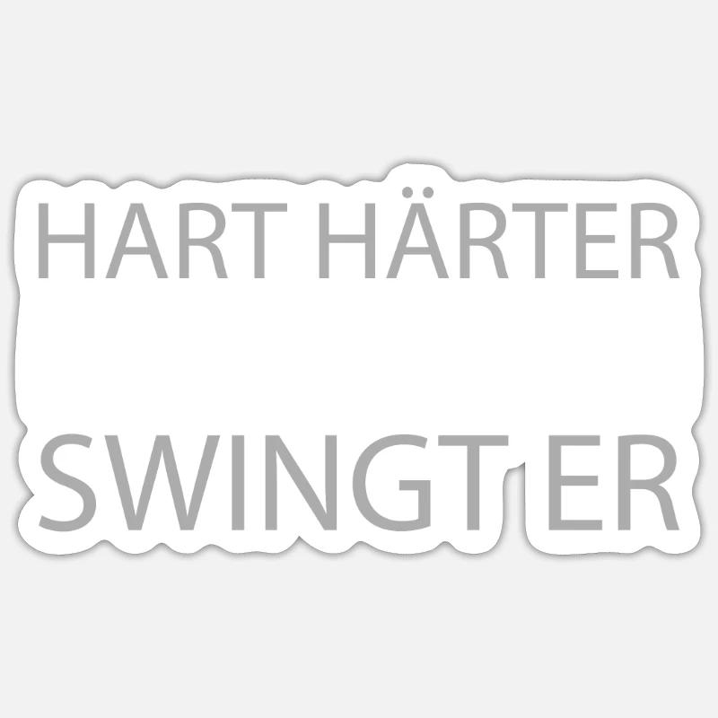 Kettlebell - Sticker size S (10 x 10 cm) - white matte