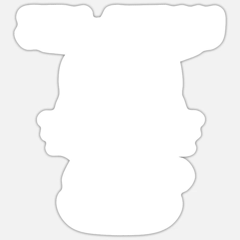 Sticker taille S (10 x 10 cm) - 