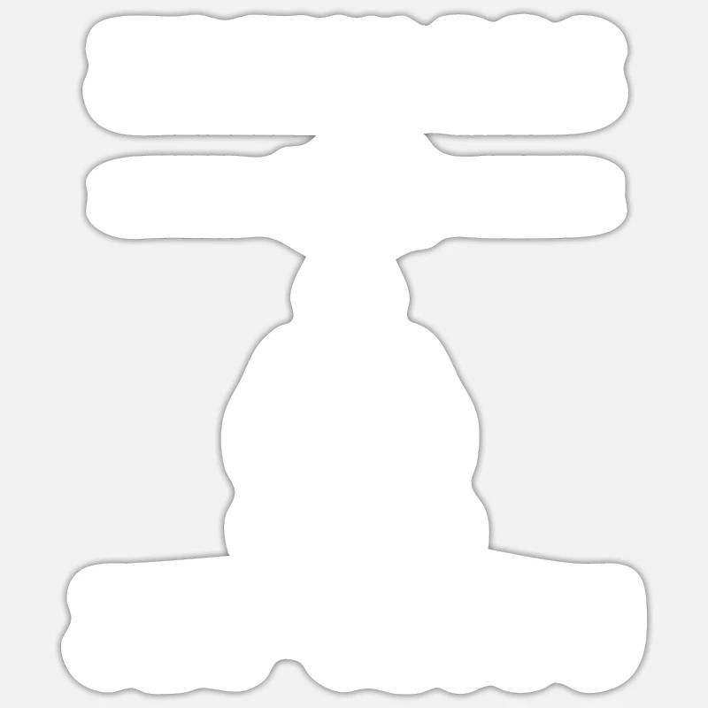 Sticker taille S (10 x 10 cm) - 