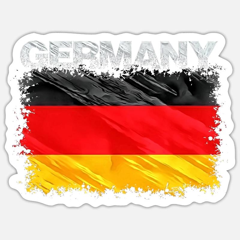 Germany Sticker size S (10 x 10 cm)