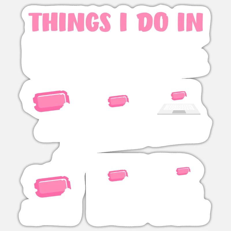 Leisure activities Soap making - Sticker size S (10 x 10 cm) - white matte
