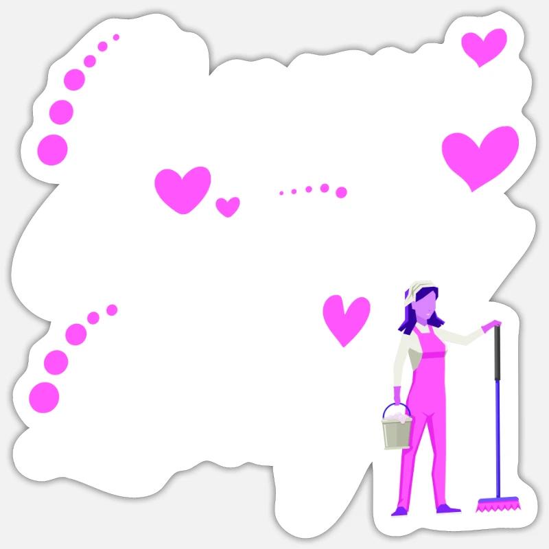Sticker taille S (10 x 10 cm) - 
