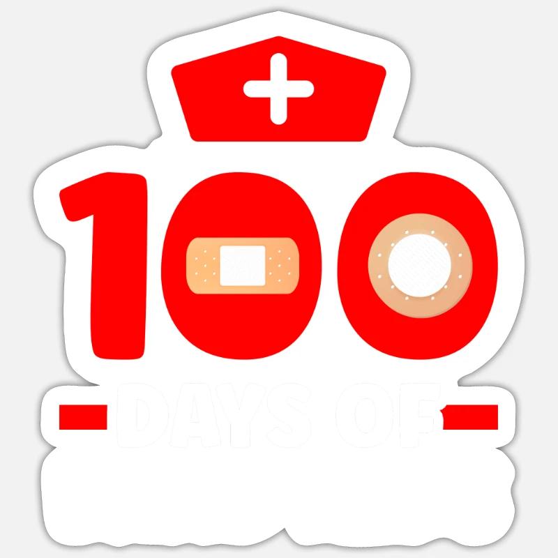 100 days wound plaster Sticker size S (10 x 10 cm)