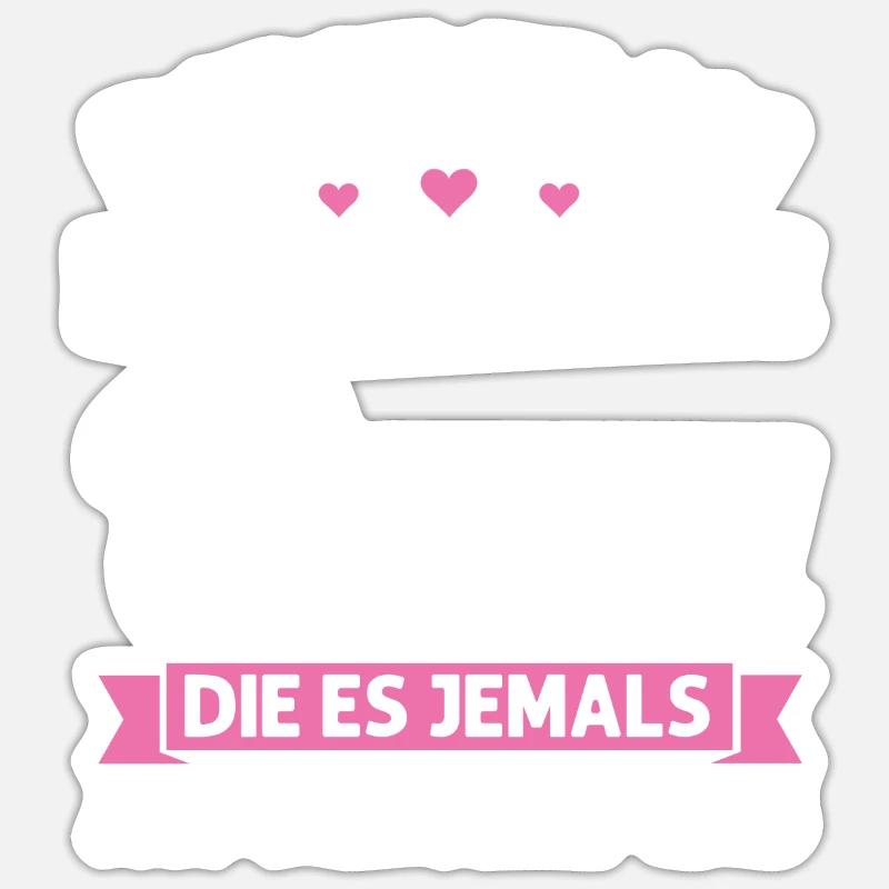 Oma Mutter Tag Omi Geschenk - Sticker Größe S (10 x 10 cm) - Mattweiß