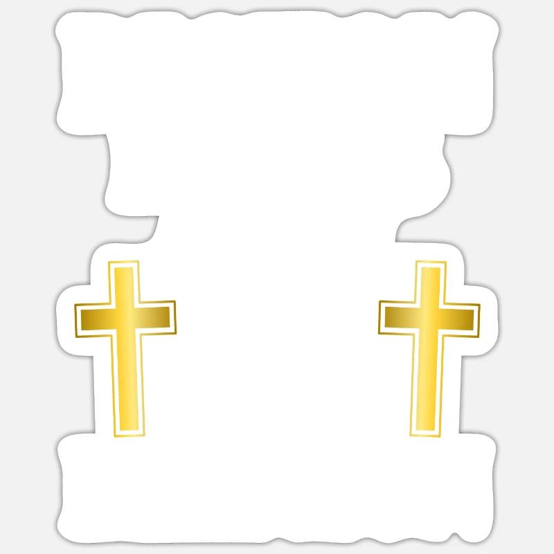 Cadeaux Bichon Frisé - Sticker taille S (10 x 10 cm) - blanc mat