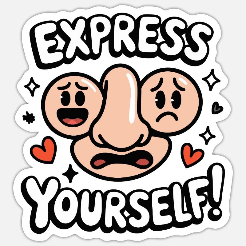 Sticker size S (10 x 10 cm) - 