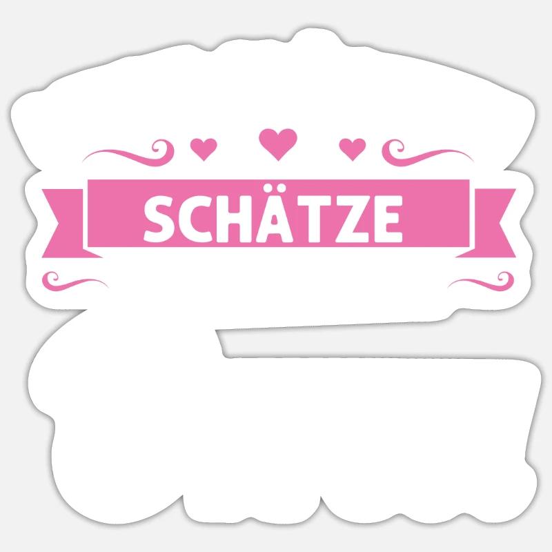 Oma Mutter Tag Omi Geschenk Sticker Größe S (10 x 10 cm)