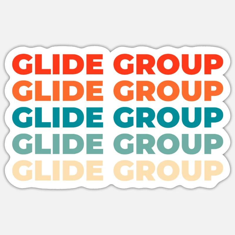 Paramotor Gleitschirmfliegen - Sticker Größe S (10 x 10 cm) - Mattweiß