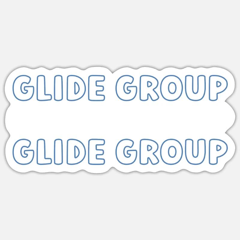 Paramotor Gleitschirmfliegen - Sticker Größe S (10 x 10 cm) - Mattweiß