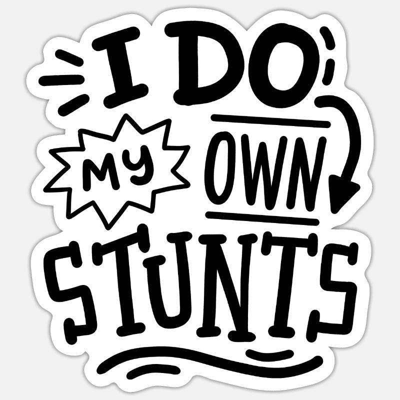 Genesung nach Knochenbrüchen - Sticker Größe S (10 x 10 cm) - Mattweiß