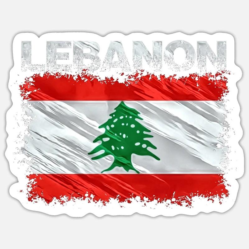 Liban Sticker taille S (10 x 10 cm)