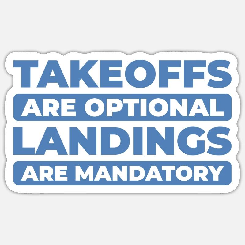 Paramotor paragliding - Sticker size S (10 x 10 cm) - white matte