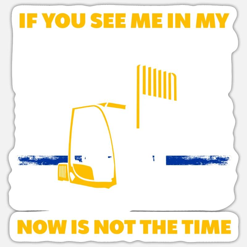 Gabelstaplerfahrer Spruch Lustig Arbeit Sticker Größe S (10 x 10 cm)