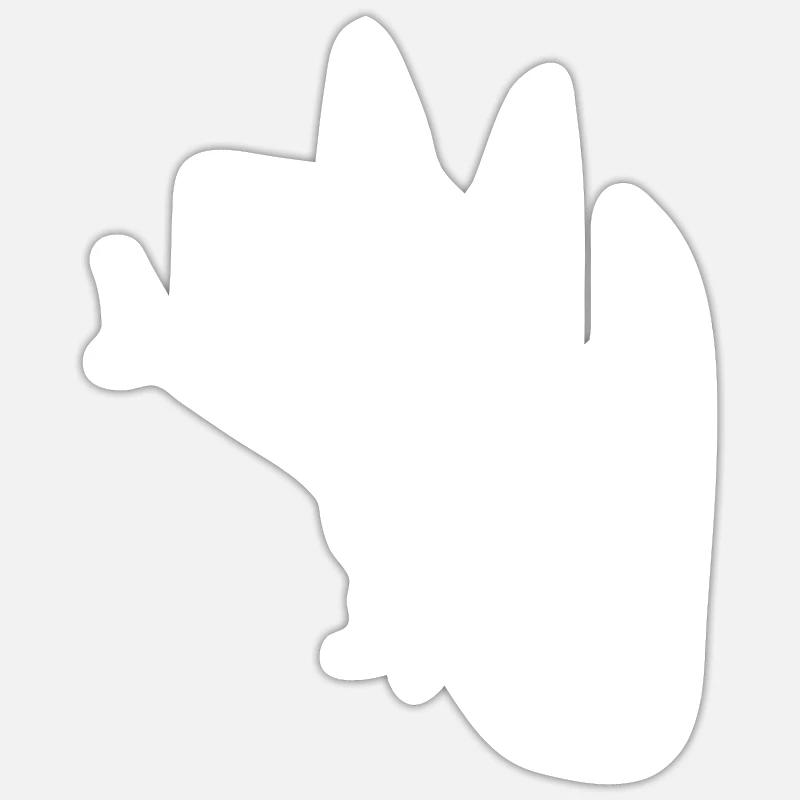 Squirrel Chipmunk - Sticker size S (10 x 10 cm) - white matte