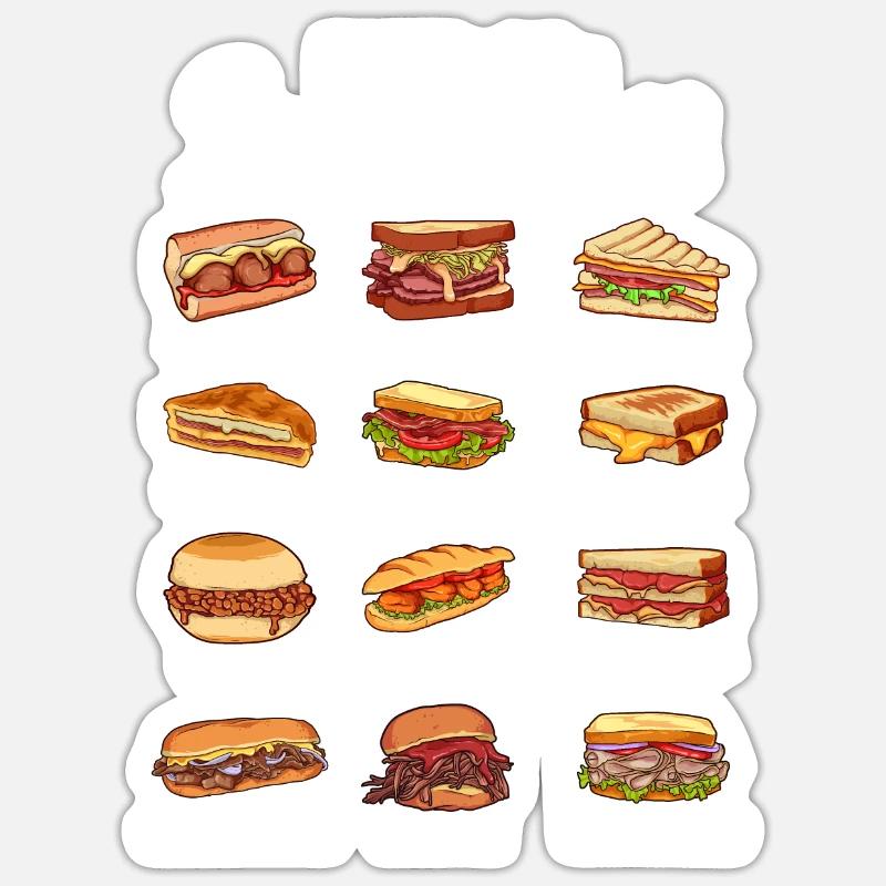 Sticker taille S (10 x 10 cm) - 