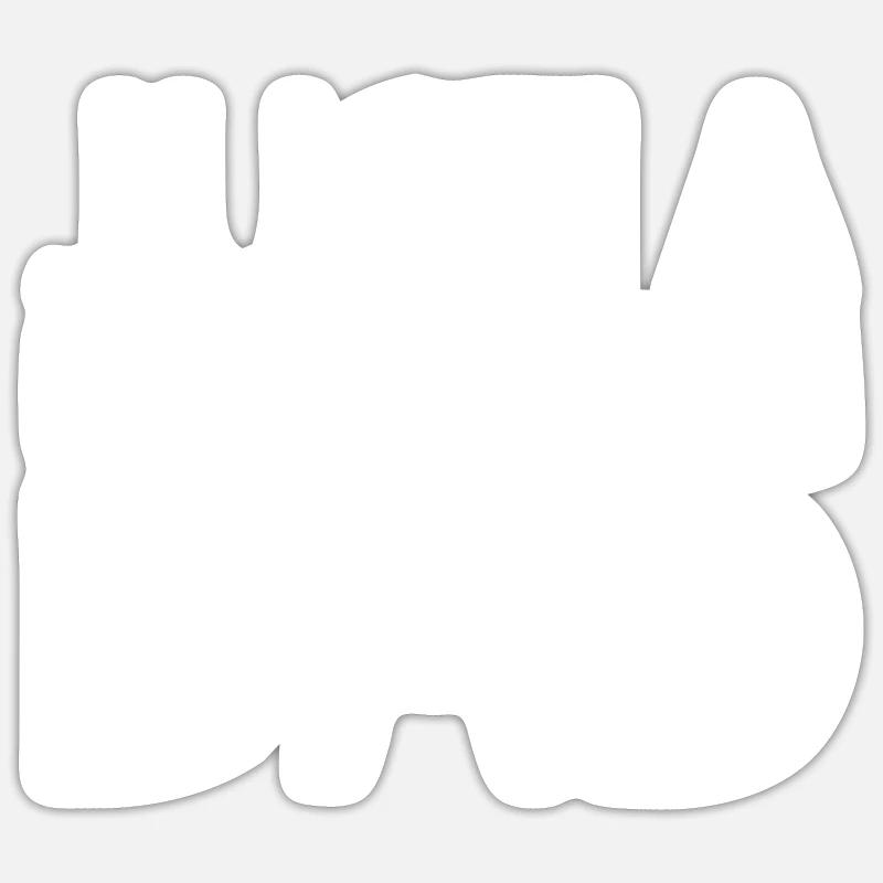 Cornhole Sackloch Spiel Just A Cornhole Dad Sticker Größe S (10 x 10 cm)