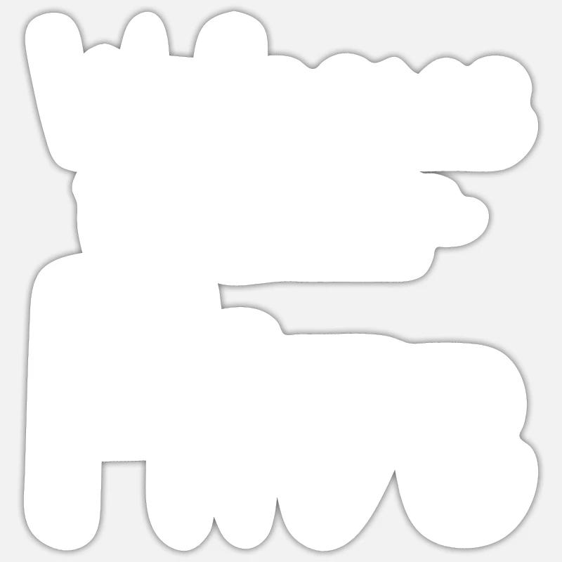 Sticker Größe S (10 x 10 cm) -
