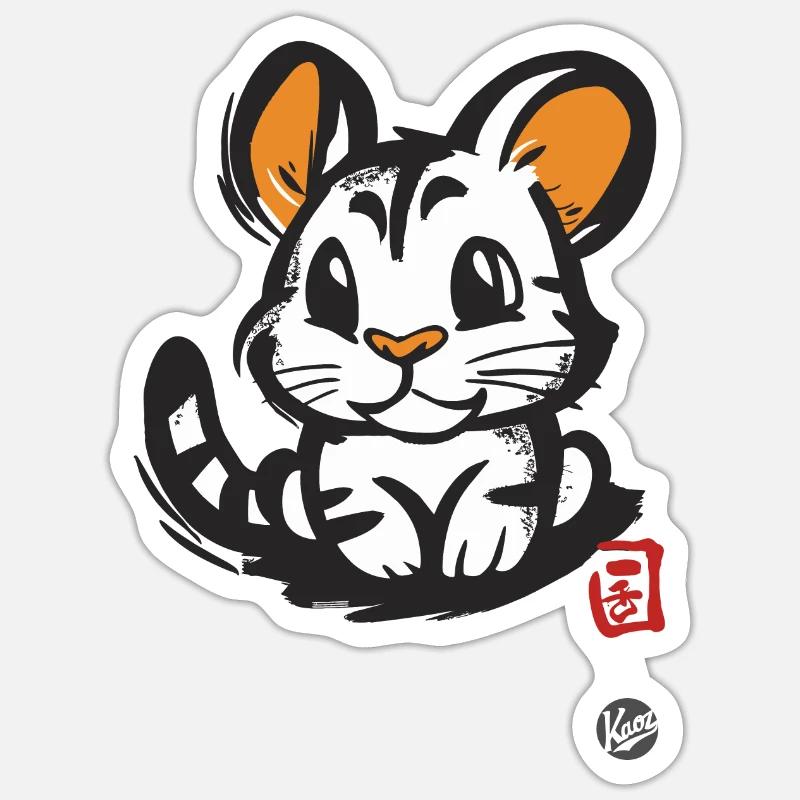Sticker taille S (10 x 10 cm) - 