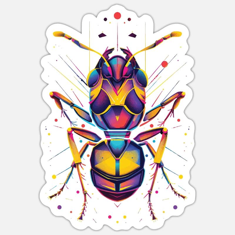 Sticker taille S (10 x 10 cm) - 