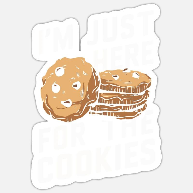 Cookies Cookie Biscuits Biscuits Chocolate Sticker size S (10 x 10 cm)