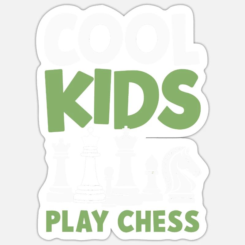 Chess Chess Player Sticker size S (10 x 10 cm)
