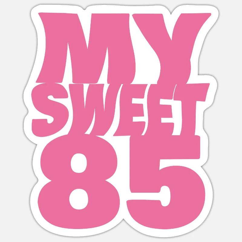 Doux 85 Sticker taille S (10 x 10 cm)