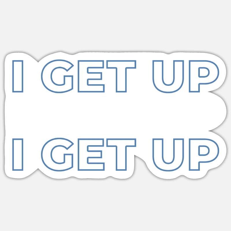 Paramotor paragliding - Sticker size S (10 x 10 cm) - white matte