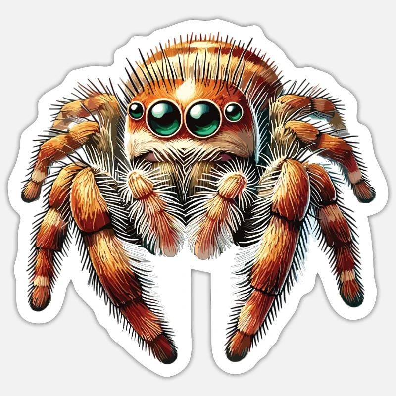 Spider Sticker size S (10 x 10 cm)
