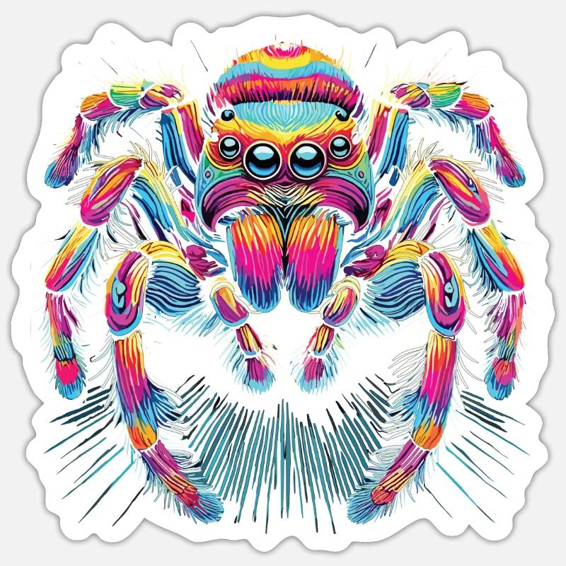 Spider Sticker size S (10 x 10 cm)