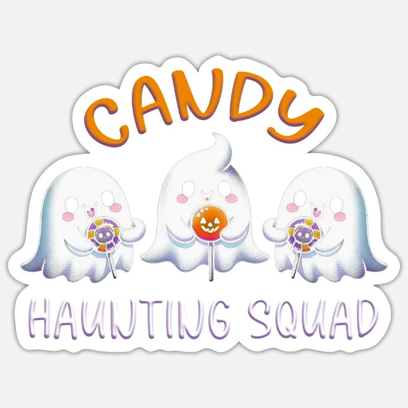 Candy Haunting Squad Sticker size S (10 x 10 cm)