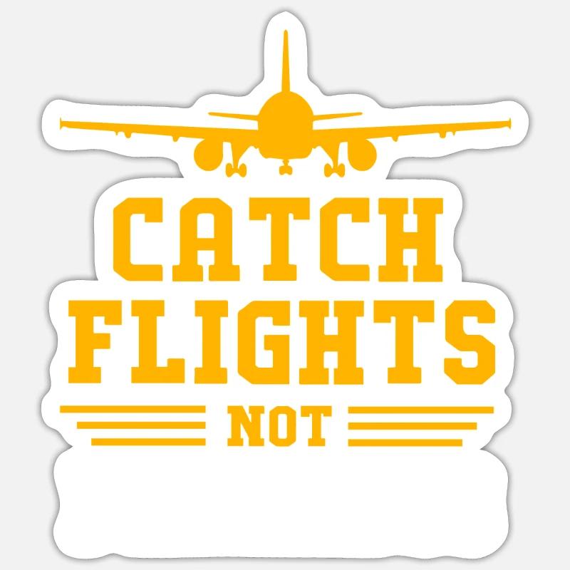 Air traffic controller - Sticker size S (10 x 10 cm) - white matte