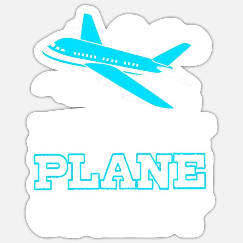 Air traffic controller - Sticker size S (10 x 10 cm) - white matte