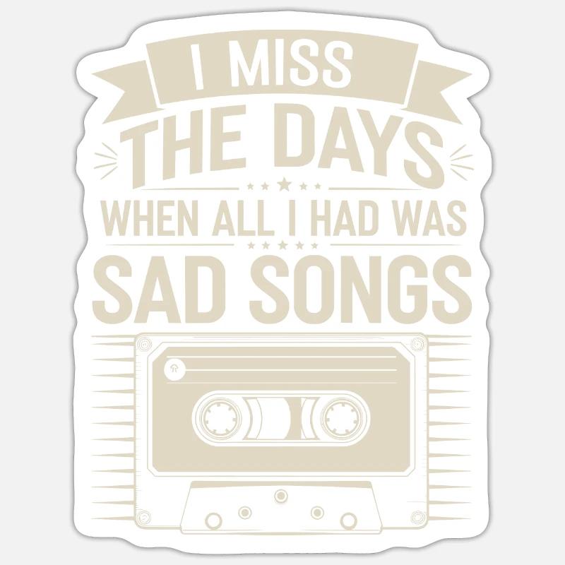 Introversion Alternative Style Emotional Sticker size S (10 x 10 cm)